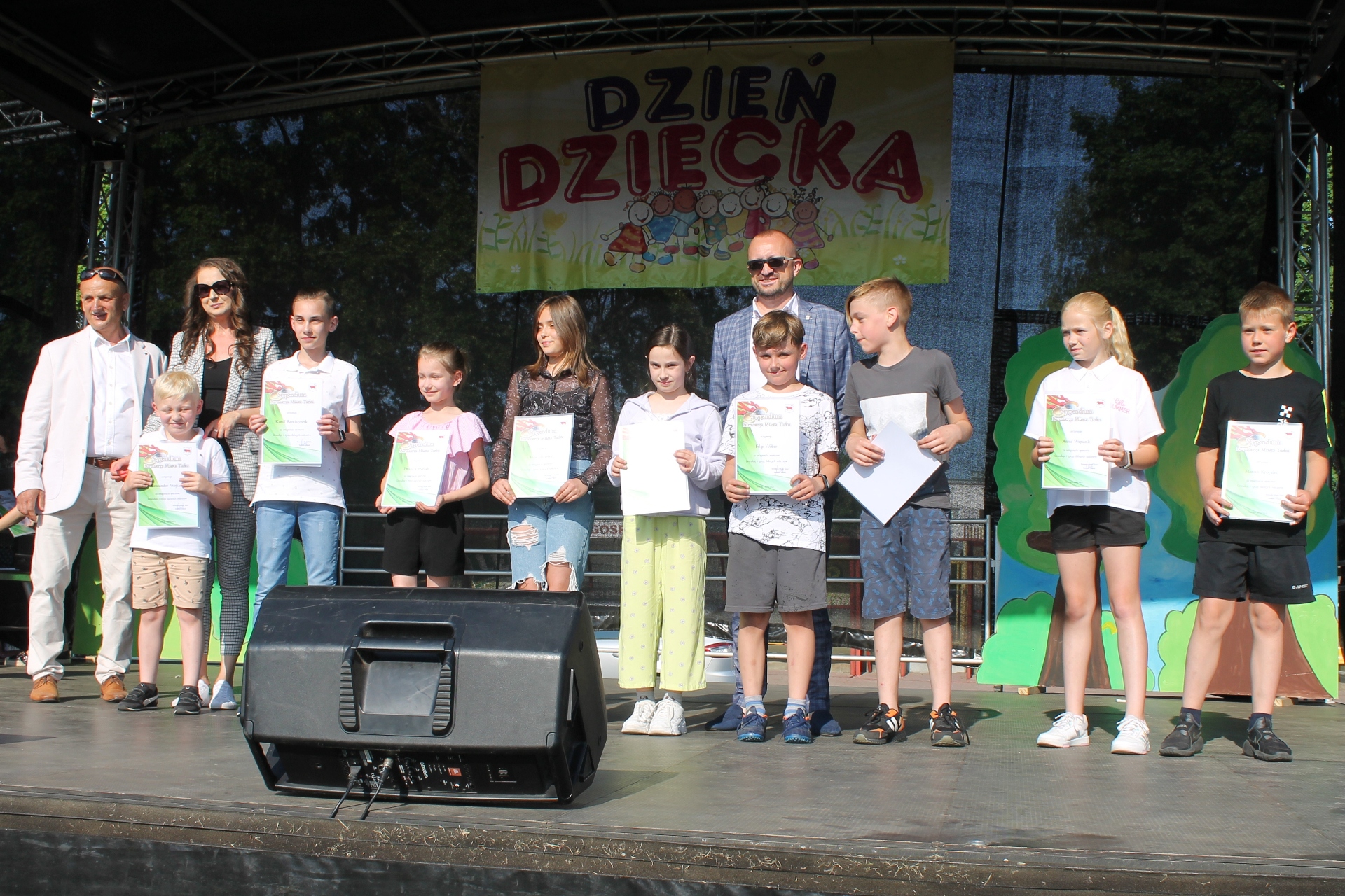 Nagrodzeni młodzi sportowcy i artyści