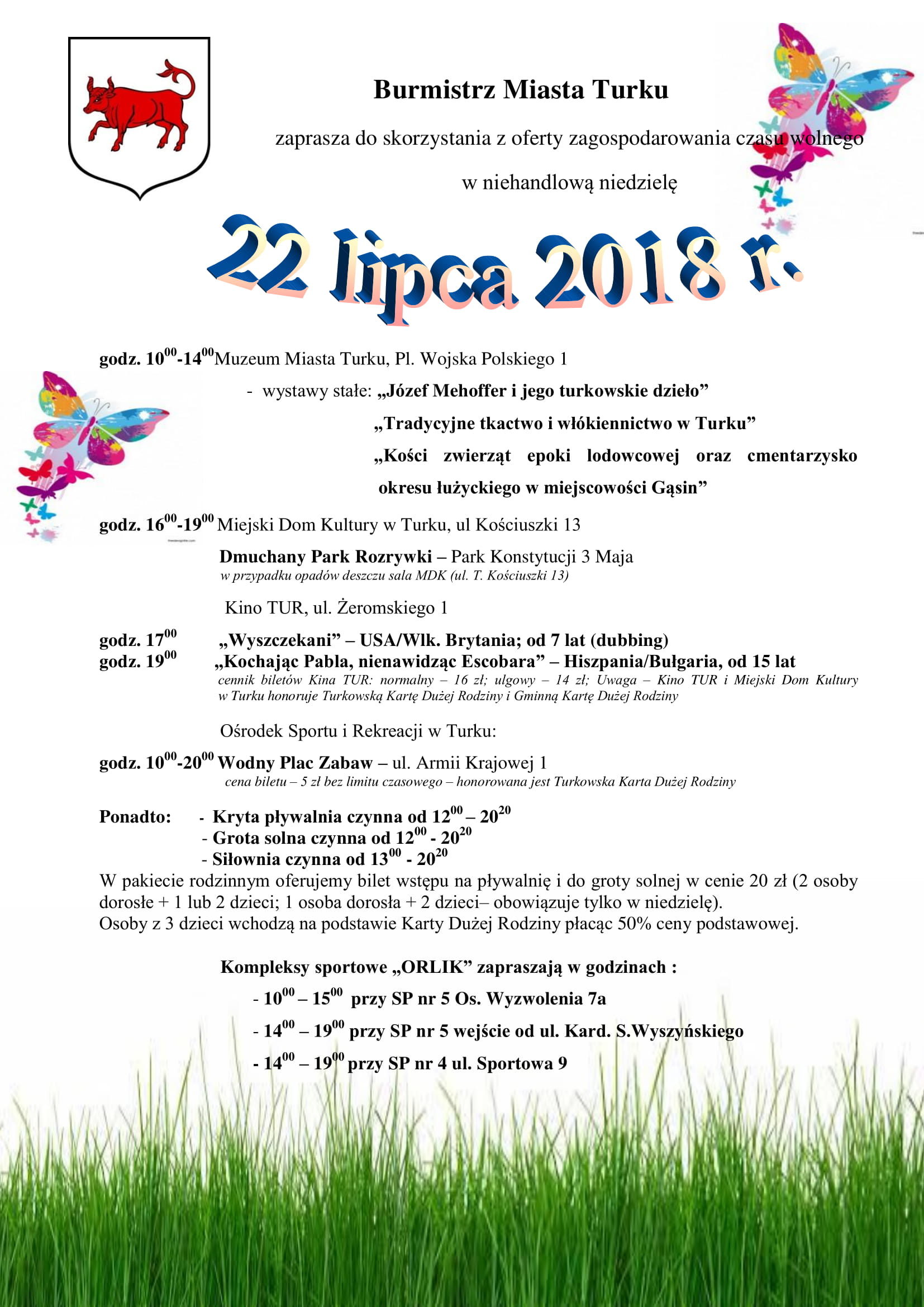 niehandlowa niedziela 22.07.2018