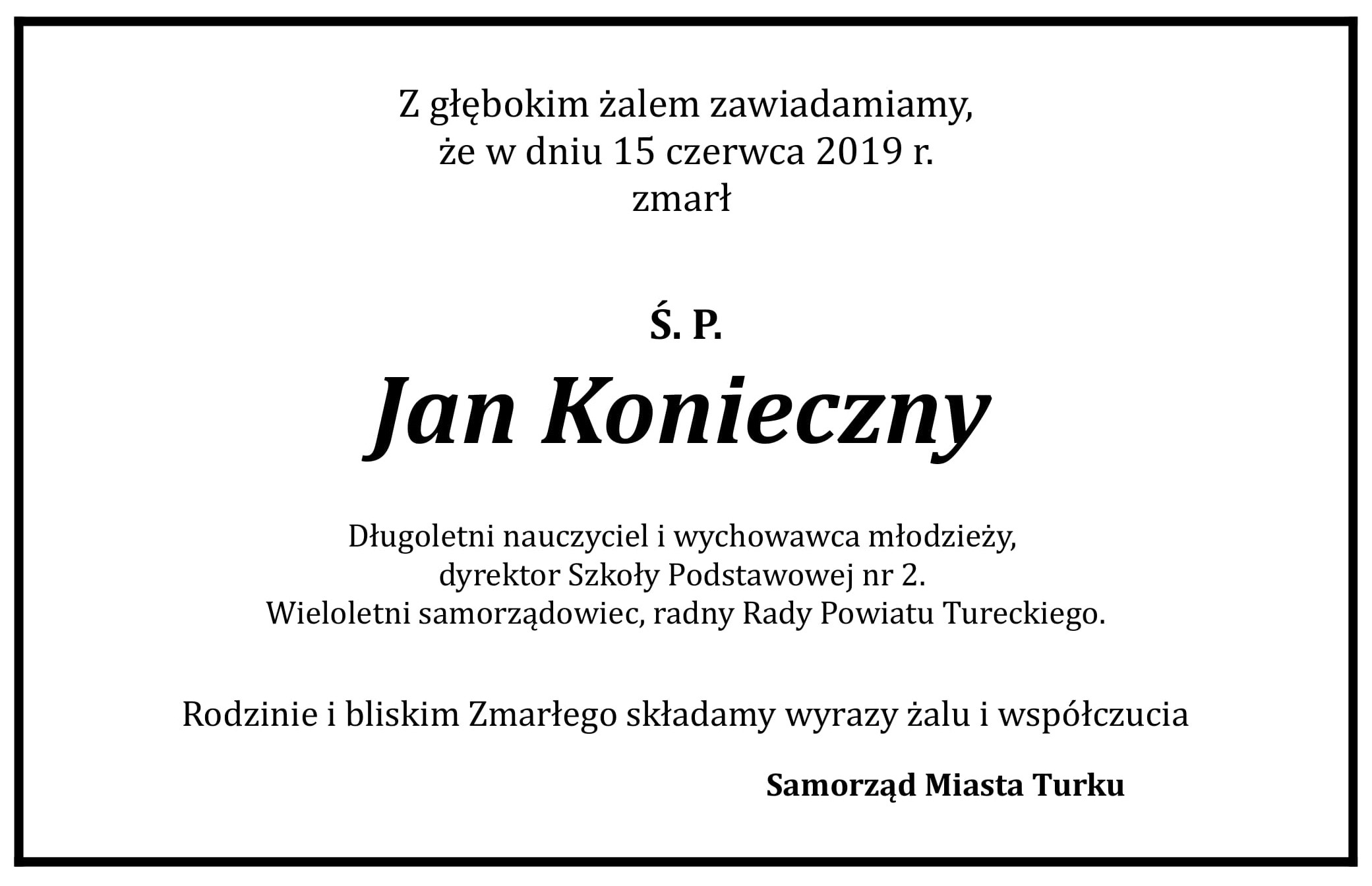 Nekrolog Jan Konieczny-1