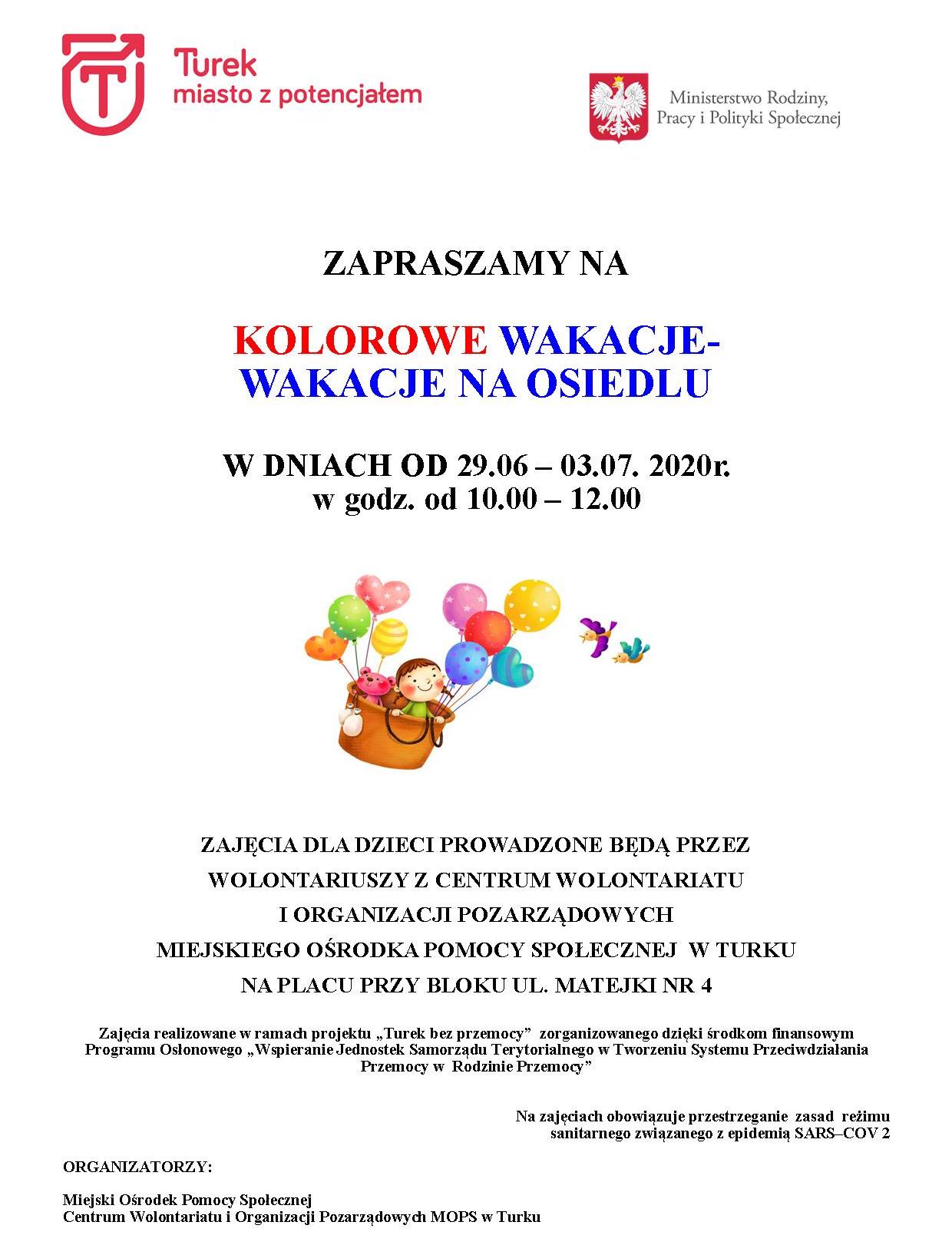 kolorowe wakacjee