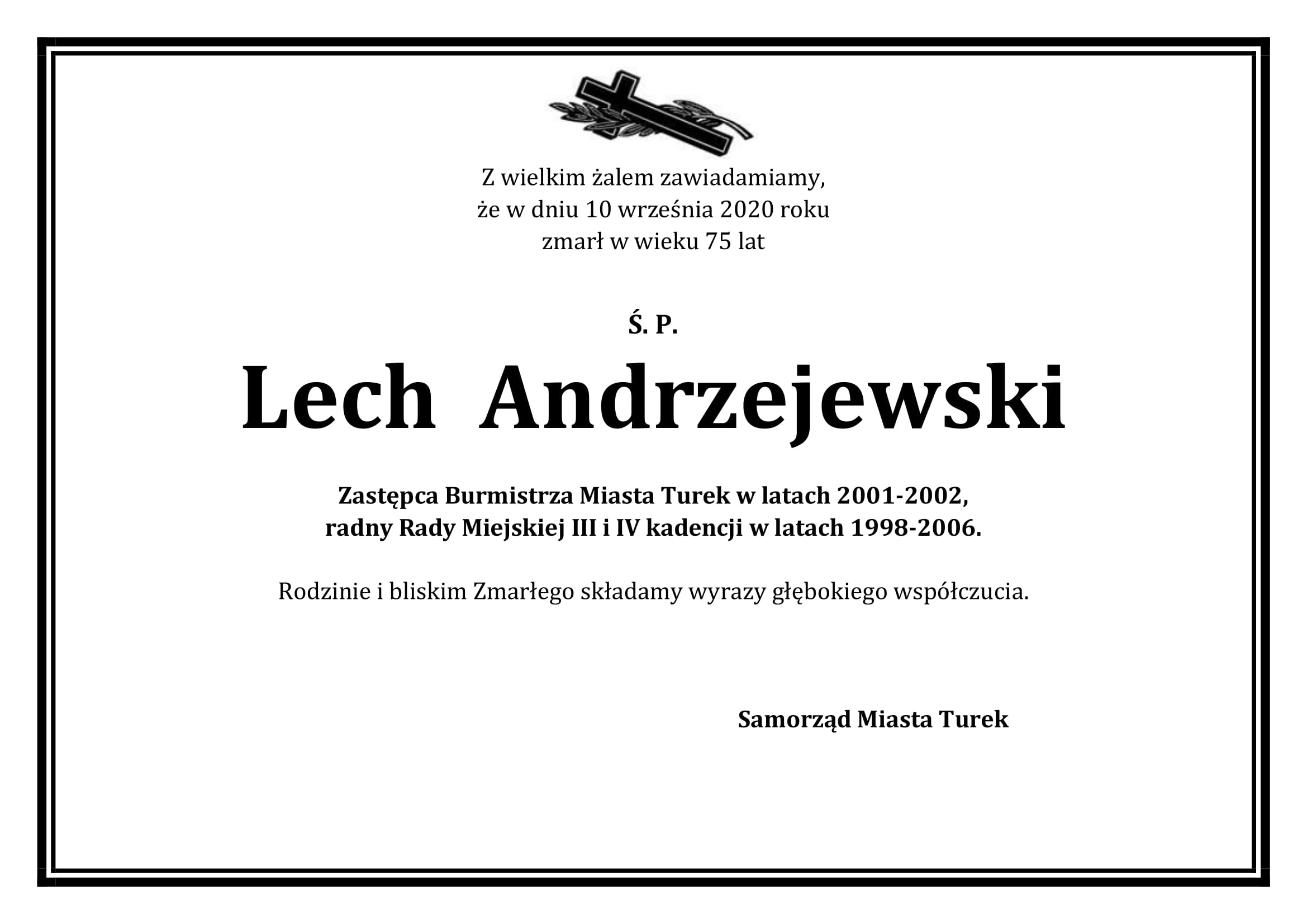 nekrolog Andrzejewski 1