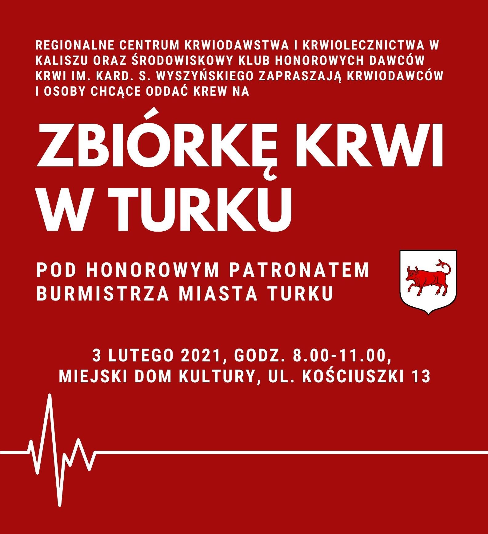 Czerwony, Biały i Szary Serce Rytm Świat Światowy Dzień Krwiodawcy Plakat