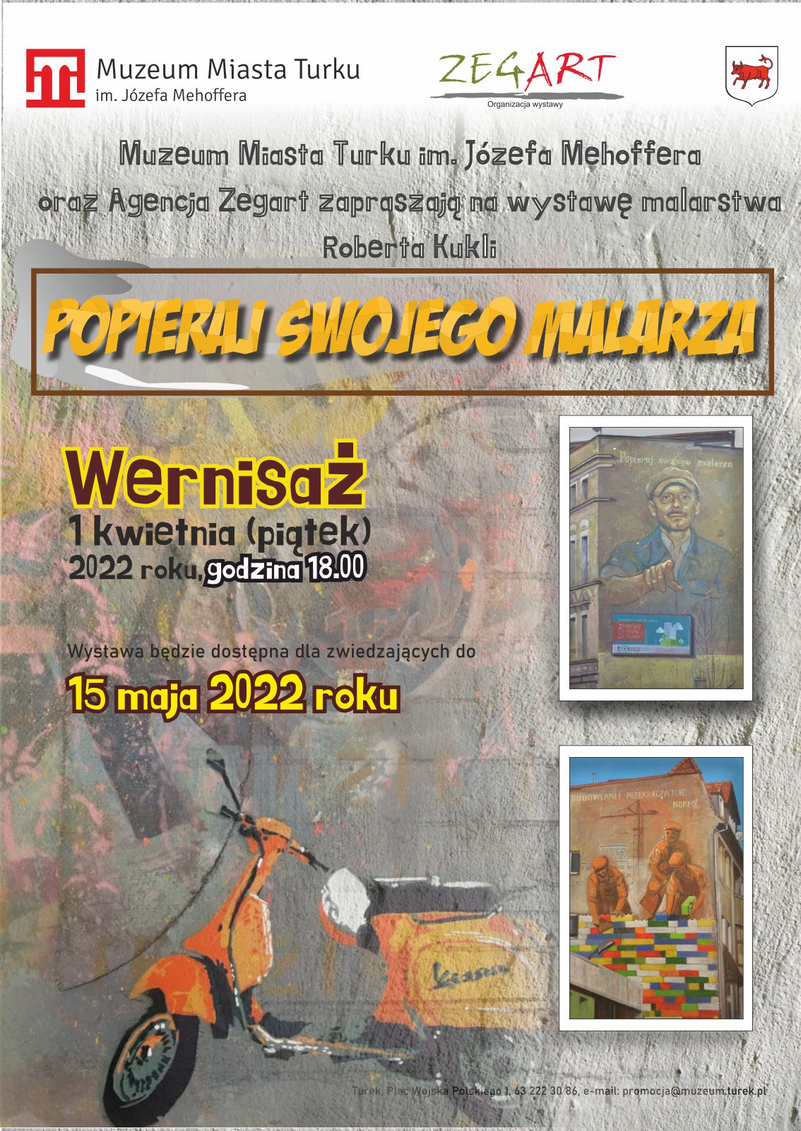 popieraj swojego malarza