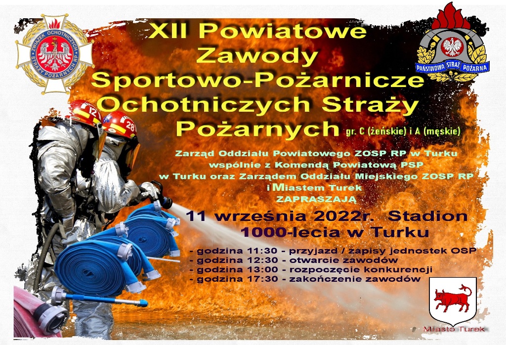 Plakat Powiatowe Zawody