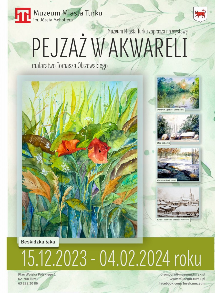Wernisaż wystawy „Pejzaż w akwareli” 