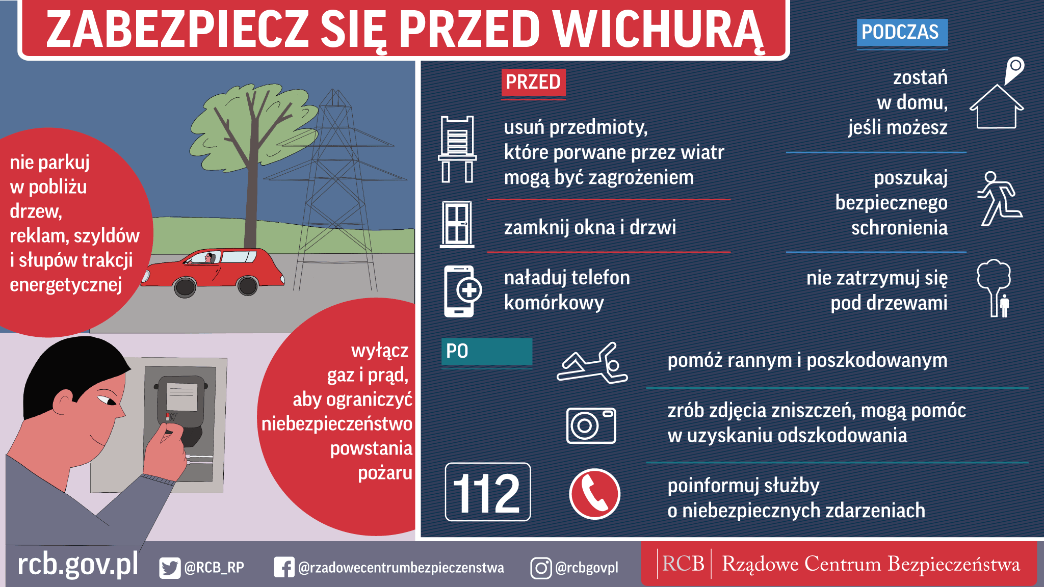 Zabezpiecz się przed wichurą RCB