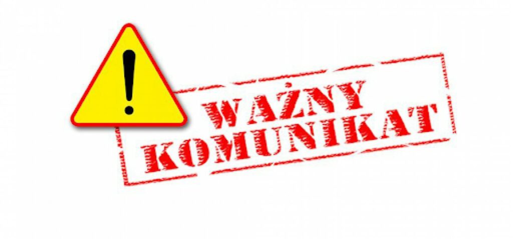 wazny komunikat