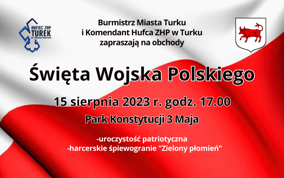 Zaproszenie na Święto Wojska Polskiego