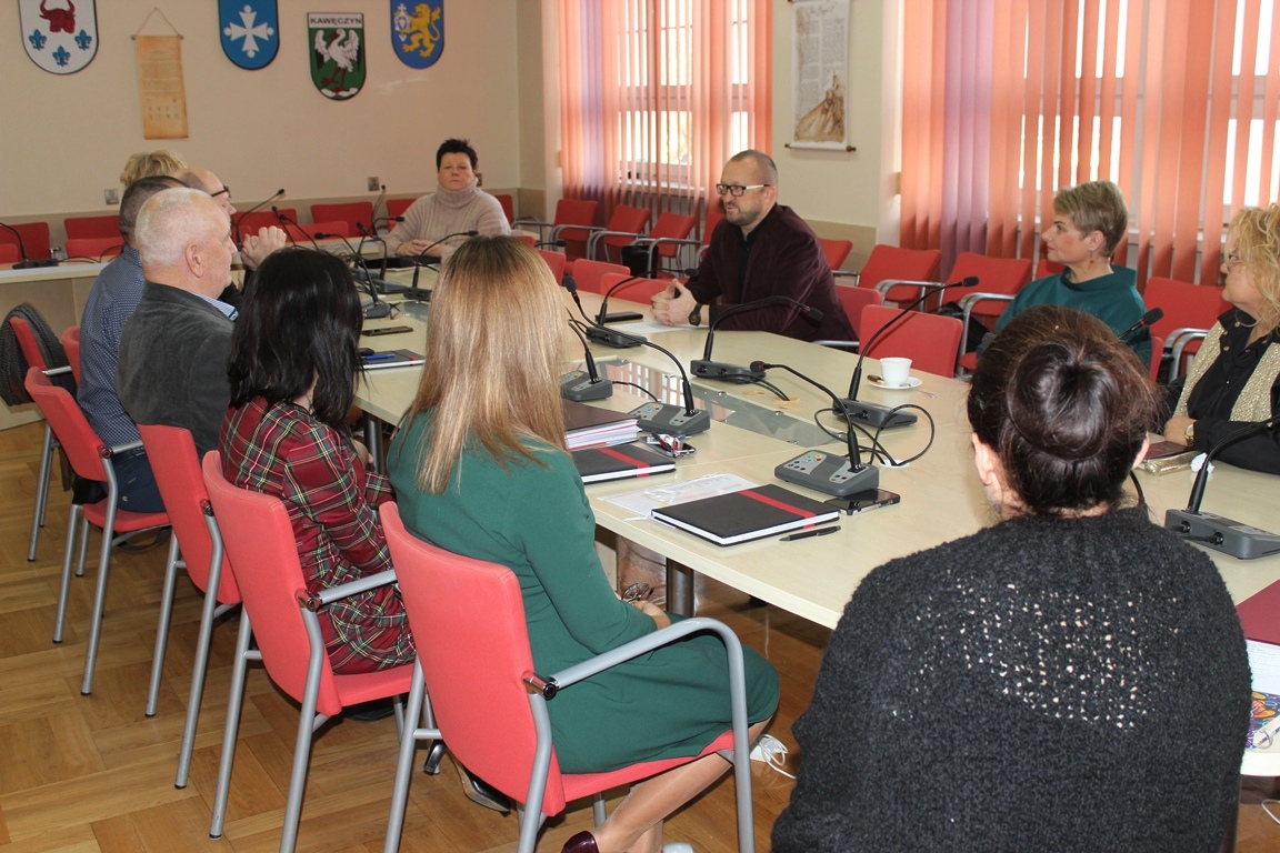 Przewodniczący samorządów osiedli u burmistrza