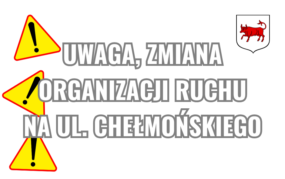 Uwaga, zmiana organizacji ruchu na ul. Chełmońskiego