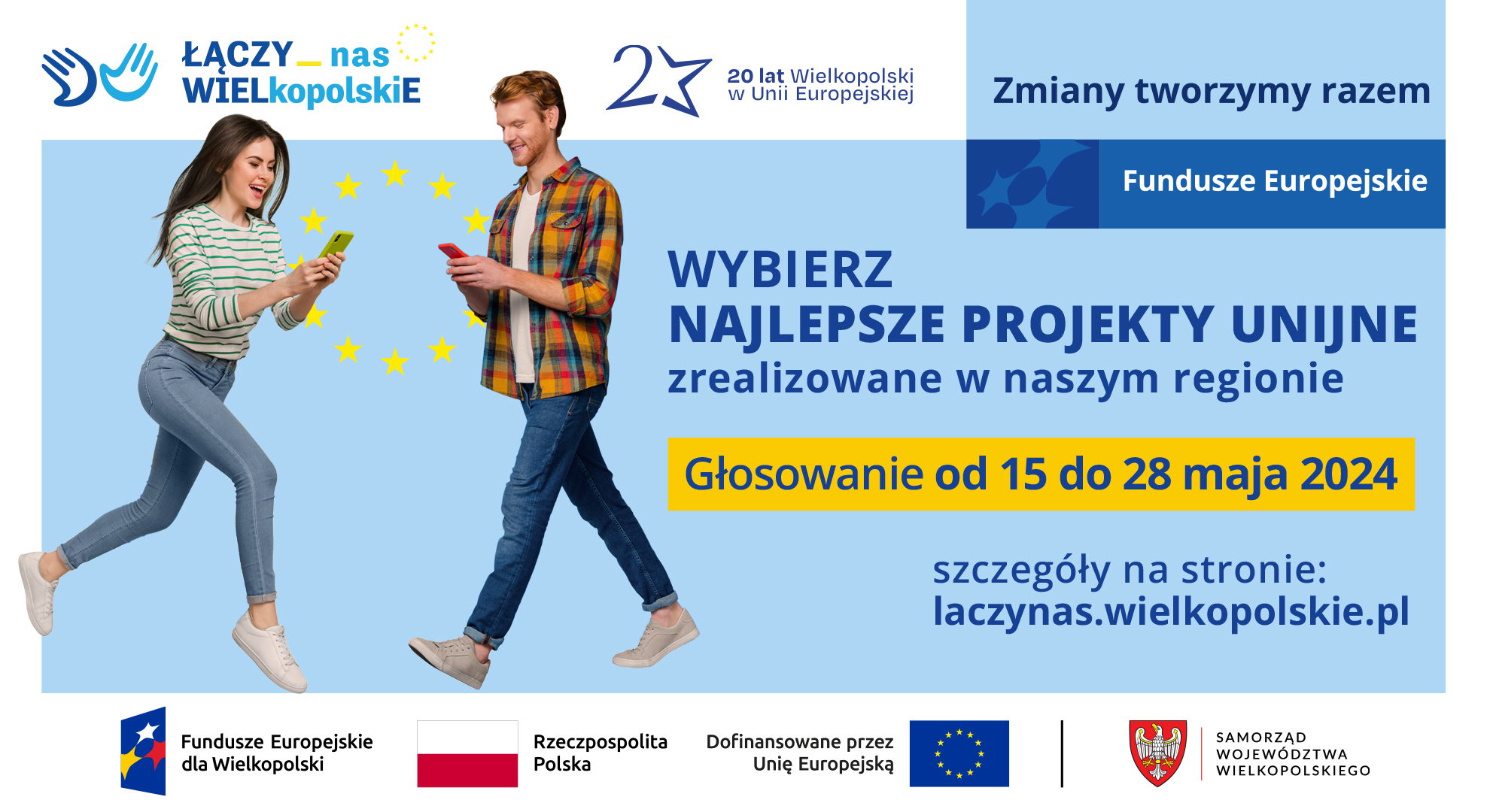Głosujcie na nas w  plebiscycie „Łączy nas WIELkopolskiE”