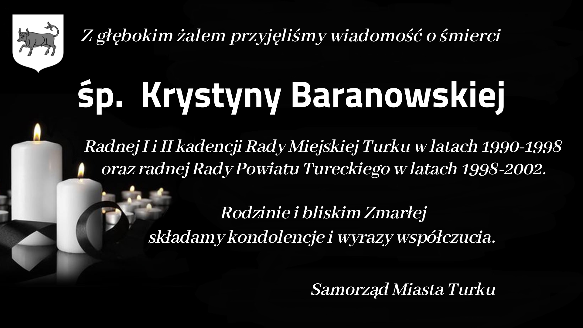 Zmarła Krystyna Baranowska