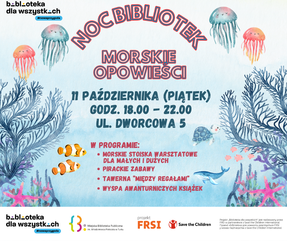 Ahoj przygodo, Noc Bibliotek już w najbliższy piątek