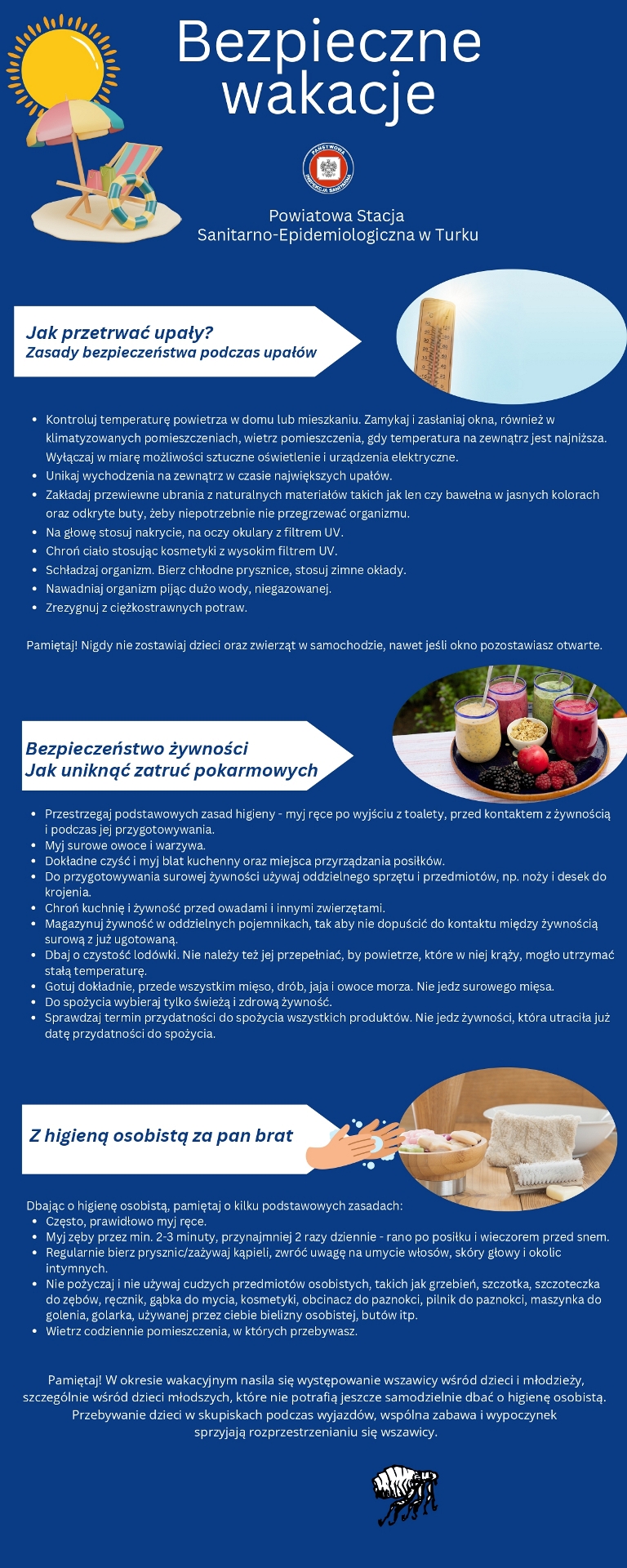 Bezpieczne wakacje wypoczynek page 0002