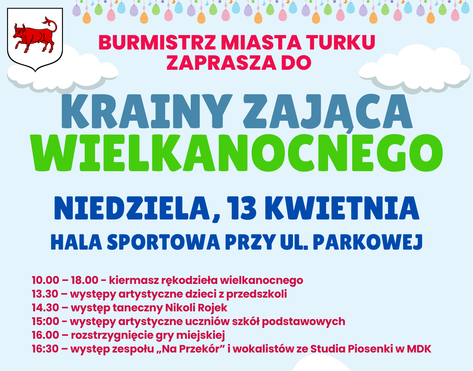 Zapraszamy do Krainy Zająca Wielkanocnego