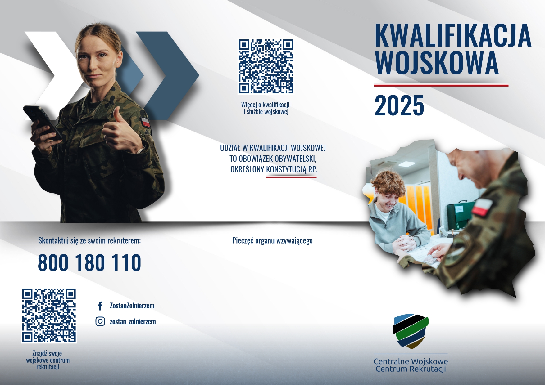 Obowiązkowa kwalifikacja wojskowa