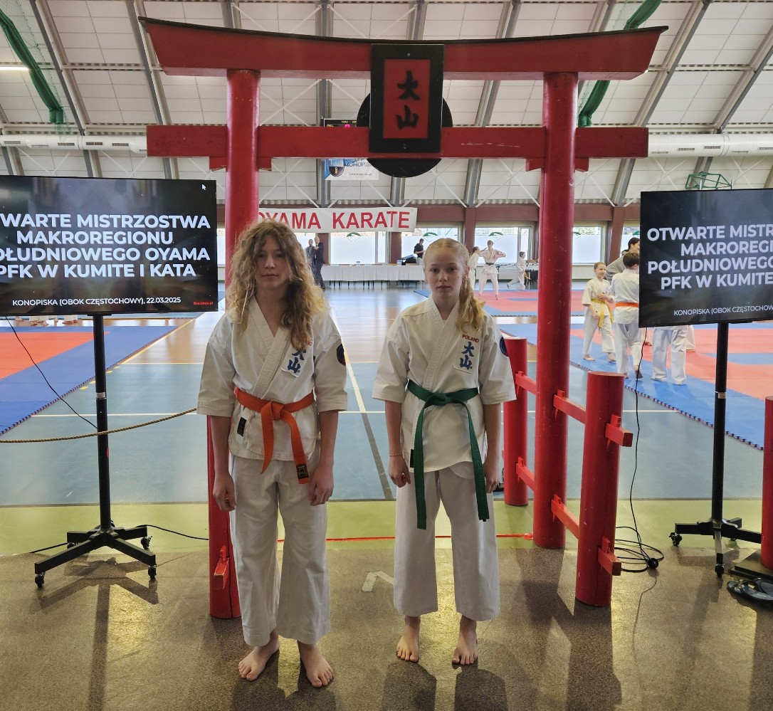 Klub Karate Oyama z medalami Makroregionu Południowego OYAMA PFK w Kumite i Kata