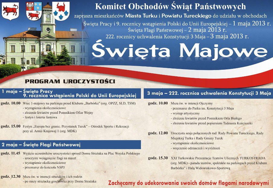 Święta Majowe 2013