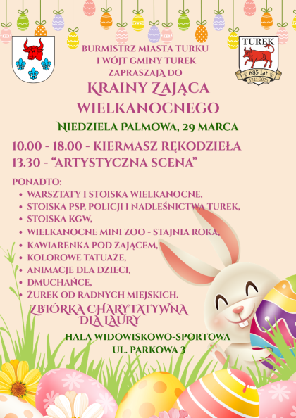 burmistrz miasta turku zaprasza do